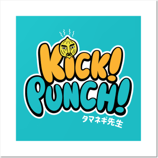 Kick Punch Posters and Art